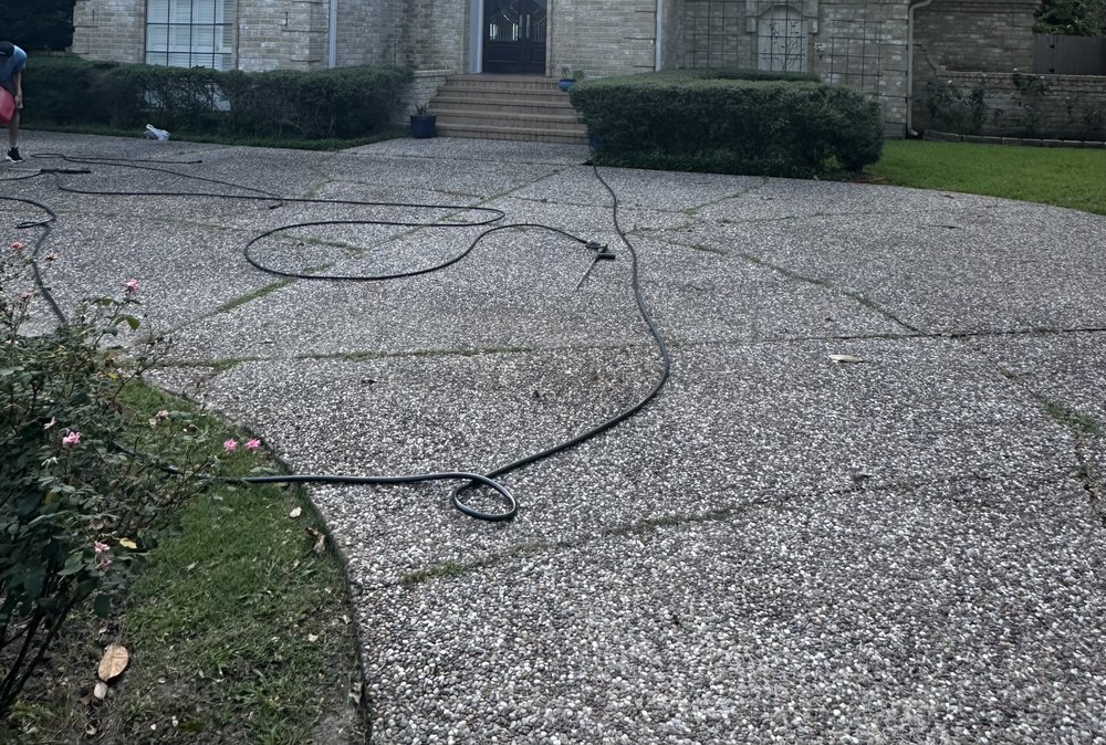 Slide of V & A Pressure Washing Pros