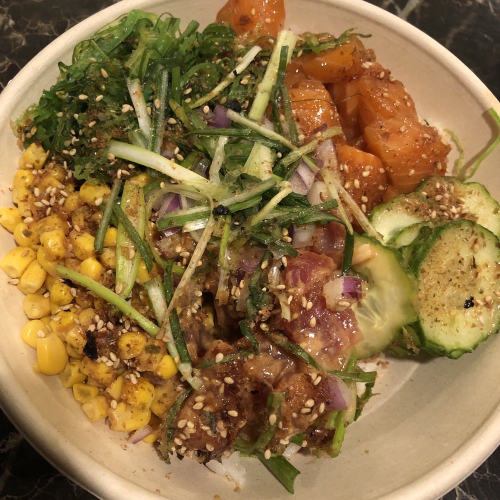 Nagomi Poke Bowl (Salmon Poke & Spicy Tuna Poke) Nagomi Poke Bowl (Salmon Poke & Spicy Tuna Poke)