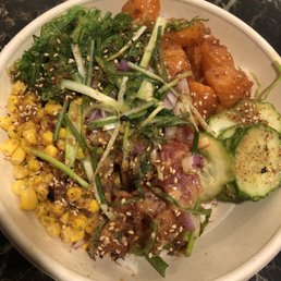 Nagomi Poke Bowl (Salmon Poke & Spicy Tuna Poke)