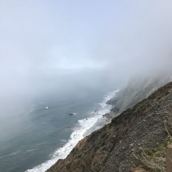 Devil's Slide Coastal Trail - Foggy day today - Hiking Near Me - Pacifica, California