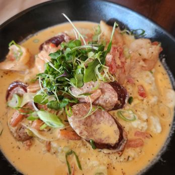 Yeiboh Kitchen - Shrimp and grits - New American Near Me - Baltimore, Maryland