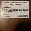 Wells Auto Repair gift card