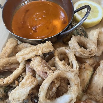 Cafe Fiore - Calamari & Zucchini Fritti - Italian Near Me - Ventura, California Cafe Fiore - Calamari & Zucchini Fritti - Italian Near Me - Ventura, California