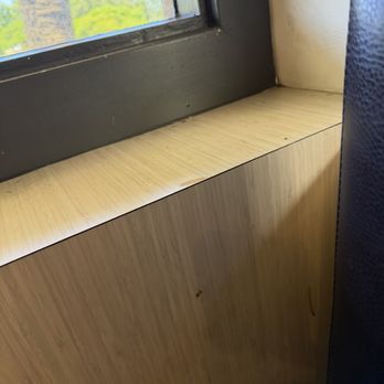 Chong Qing Hot Pot - Dust, debris and stains all along the window ledge next to our table. If customers can see it this easily, someone on staff should too. - Hot Pot Near Me - Honolulu, Hawaii