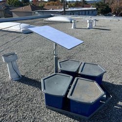 The Remo Group - Starlink 4X - High Speed, Low-Latency Internet Kit Installation (Latest Model) on Commercial Building Rooftop.