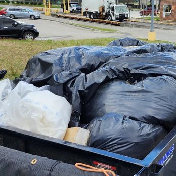 Pine State Junk Removal - Hauled 1300 sq feet of insulation for a contractor - Junk Removal & Hauling Near Me - Burlington, North Carolina Pine State Junk Removal - Hauled 1300 sq feet of insulation for a contractor - Junk Removal & Hauling Near Me - Burlington, North Carolina