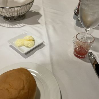 1875: The Steakhouse - The bread with butter rosettes and a taste of tomato juice, apparently invented in French Lick. - Steakhouses Near Me - French Lick, Indiana 1875: The Steakhouse - The bread with butter rosettes and a taste of tomato juice, apparently invented in French Lick. - Steakhouses Near Me - French Lick, Indiana