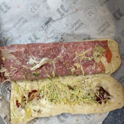 Jimmy John's - Italian sandwich - added peppers