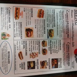 5th Street Billiards Bar & Grill - Menu 2 of 2