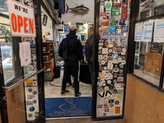 Photo of Blue Water - San Diego, CA, US. Waiting for pickup.