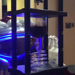 The Atrium Lounge - A special "Cold dripper" for coffee which I heard from bartender it's takes a few hours (at least 8hrs) to drip the coffee of about a mug.