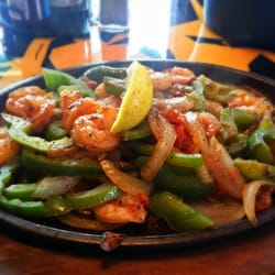 El Jimador - Shrimp fajitas
