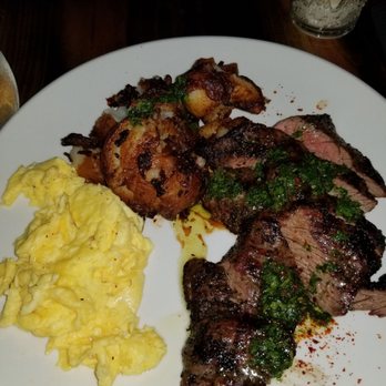 Beatstro - Steak and eggs with potatoes - American Near Me - Bronx, New York