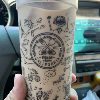 Boba Ave Express - Milk tea brown sugar boba.  3/5 - Bubble Tea Near Me - Arcadia, California
