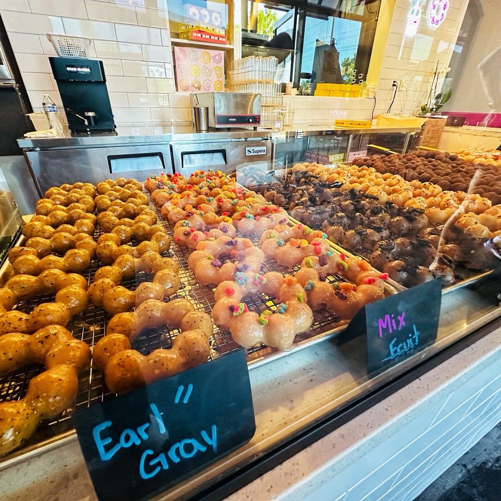 Domo Desserts - Mochi doughnut display - Donuts Near Me - Temecula, California Domo Desserts - Mochi doughnut display - Donuts Near Me - Temecula, California