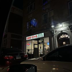 Outside