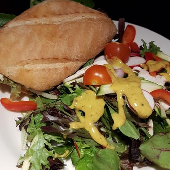Leonhard's Café & Restaurant - Salmon dill ciabatta - Coffee & Tea Near Me - Charlottetown, Prince Edward Island