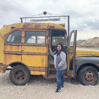 El Dorado Canyon Mine Tours - Old bus - Tours Near Me - Nelson, Nevada El Dorado Canyon Mine Tours - Old bus - Tours Near Me - Nelson, Nevada