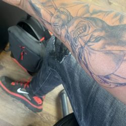 Davie Mac's Rock Solid Tattoos - In progress