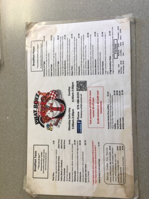 Menu photo 6 Phat Boyz Richwood, TX