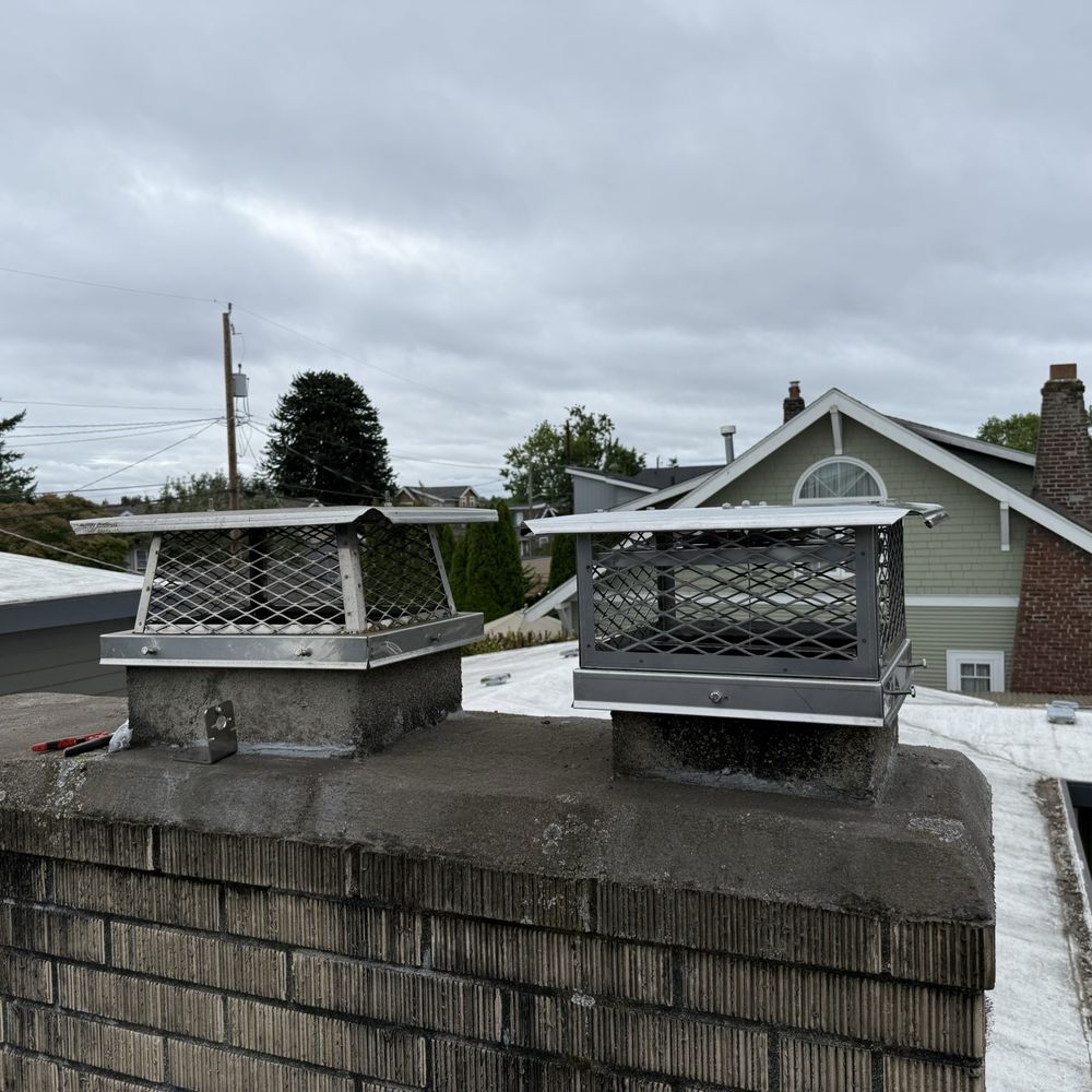 New flue cover New flue cover