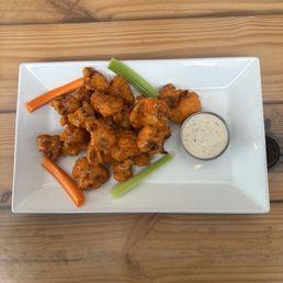 Buffalo Cauliflower Bites