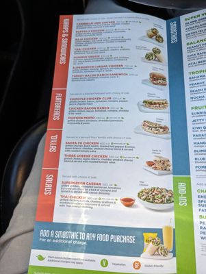 Menu photo 3 Tropical Smoothie Cafe Gilbert, AZ
