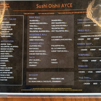 Sushi Oishii AYCE - Japanese Near Me - Herndon, Virginia Sushi Oishii AYCE - Japanese Near Me - Herndon, Virginia