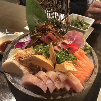 M Sushi Bistro - Deluxe sashimi combo! Tastes so fresh - Sushi Bars Near Me - Lodi, California