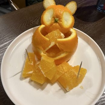 Kai Sushi - After our meal they brought us out this delicious sweet panda orange! - Sushi Bars Near Me - Henderson, Nevada