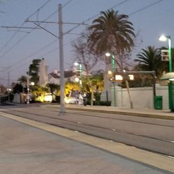 Hazard Center Trolley Station - Looking to the east you have a short walk to the mission valley shopping center for the condos have access to the entry.