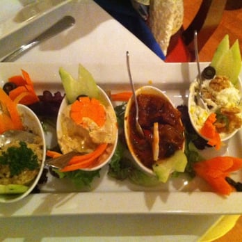 The Bosphorus - Cold appetizers - hummus, babaganoush, and 2 others - Mediterranean Near Me - Nutley, New Jersey The Bosphorus - Cold appetizers - hummus, babaganoush, and 2 others - Mediterranean Near Me - Nutley, New Jersey