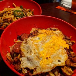 Bonfire Mongolian Grill - I like ordering my dish with 2 eggs. Very delicious.