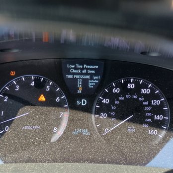 Discount Tire - Image shows 4 out of 5 sensors are functioning. The last sensor reading in the bottom is the spare tire sensor. - Tires Near Me - Phoenix, Arizona Discount Tire - Image shows 4 out of 5 sensors are functioning. The last sensor reading in the bottom is the spare tire sensor. - Tires Near Me - Phoenix, Arizona