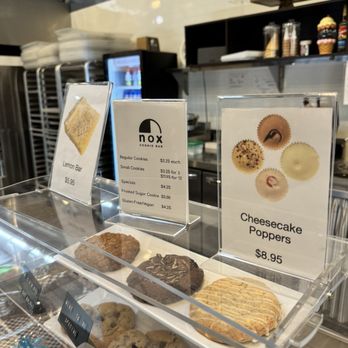Nox Cookie Bar - Menu - Desserts Near Me - Campbell, California
