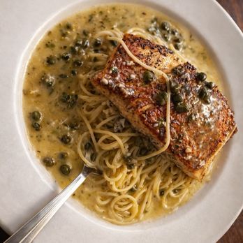 Verona Italian Restaurant - Yummy Verona Salmon. - Italian Near Me - Dallas, Texas Verona Italian Restaurant - Yummy Verona Salmon. - Italian Near Me - Dallas, Texas