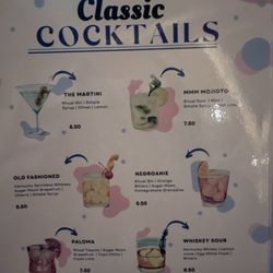 Luxe Lounge - Menu