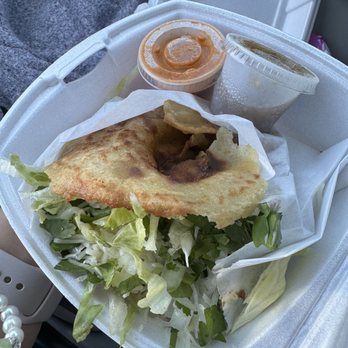 Tacomigo - beef fajitas gordita - Tacos Near Me - Hurst, Texas Tacomigo - beef fajitas gordita - Tacos Near Me - Hurst, Texas