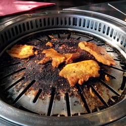 Mister Sushi - BBQ coréen (poulet &  porc) à la fin de la bataille !