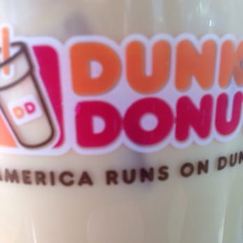 Dunkin' - a cup of coffee with a drink in it - Coffee & Tea Near Me - Bronx, New York Dunkin' - a cup of coffee with a drink in it - Coffee & Tea Near Me - Bronx, New York