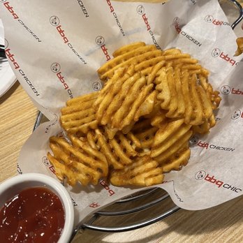 bb.q Chicken Plano Coit - Waffle Fries - Korean Near Me - Plano, Texas