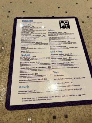 Menu photo 3 Loft Kitchen & Bar Irving, TX