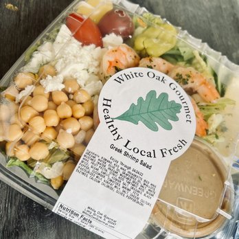 White Oak Gourmet - Greek Grilled Shrimp Salad - Specialty Food Near Me - Long Grove, Illinois