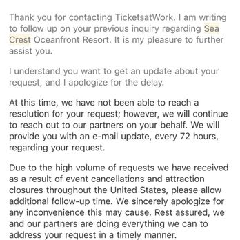 Tickets At Work - Automated response from tickets at work - Ticket Sales Near Me - Orlando, Florida Tickets At Work - Automated response from tickets at work - Ticket Sales Near Me - Orlando, Florida