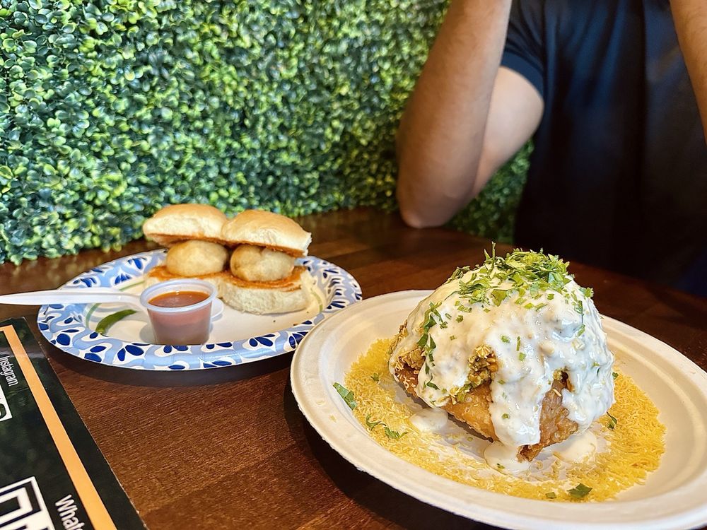 Food from Tiranga Indian Street Food