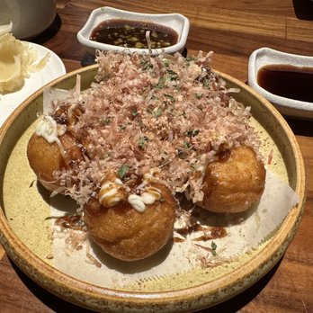 Chomp Rockin' Sushi - Takoyaki squid balls - Sushi Bars Near Me - Fullerton, California Chomp Rockin' Sushi - Takoyaki squid balls - Sushi Bars Near Me - Fullerton, California