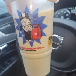 McDonald's - Iced coffee.. could have used a bit more coffee.