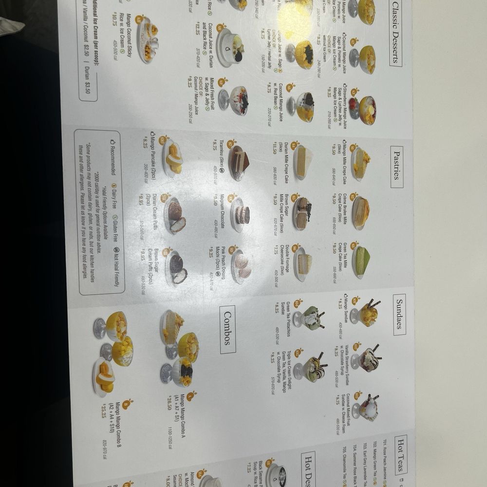 Mango Mango Dessert - Menu - Desserts Near Me - Pittsburgh, Pennsylvania Mango Mango Dessert - Menu - Desserts Near Me - Pittsburgh, Pennsylvania