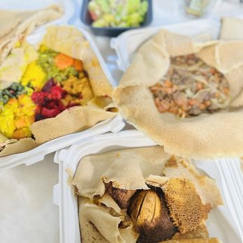 Abyssinia Restaurant - Whole spread! TAKEOUT. - Ethiopian Near Me - Anaheim, California Abyssinia Restaurant - Whole spread! TAKEOUT. - Ethiopian Near Me - Anaheim, California