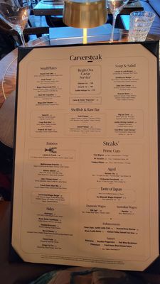 Menu photo 1 Carversteak New York, NY